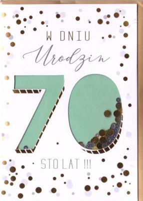 Opakowanie Karnet Urodziny 70 Gift-27
