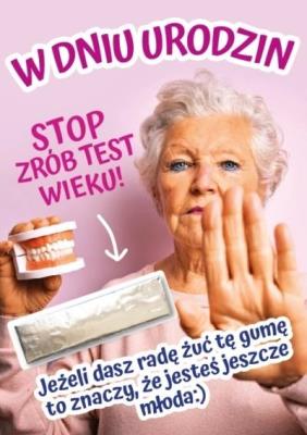 Opakowanie Karnet Urodziny Gift-M-142