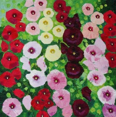 Opakowanie Karnet z kopertą Malwy