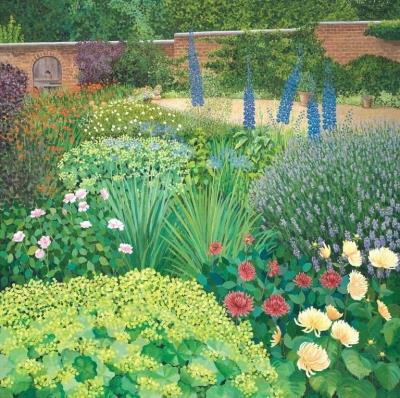 Opakowanie Karnet z kopertą Ogród za domem