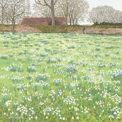 Opakowanie Karnet z kopertą Śnieżyczki