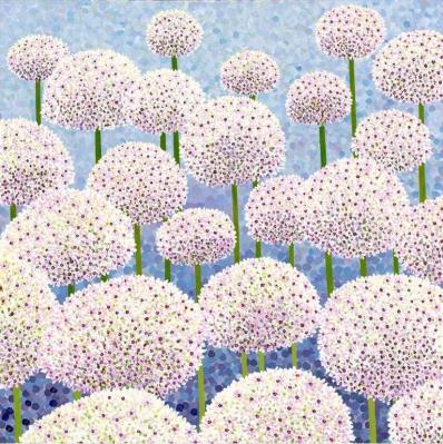 Opakowanie Karnet z kopertą Srebrny czosnek