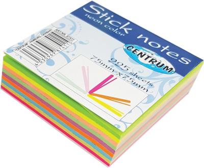 Karteczki samoprzylepne 75x75mm 225K. 87411. Wydawca: Centrum. SmakLiter.pl Opakowanie Karteczki samoprzylepne 75x75mm 225K. 87411