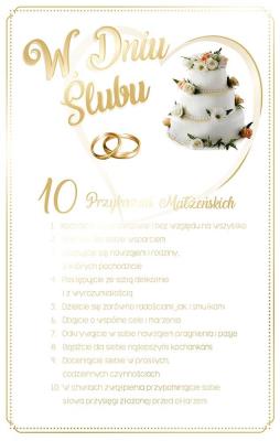 Opakowanie Kartka okolicznościowa Ślub S31