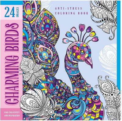 Opakowanie Kolorowanka antystresowa 200x200 12 Charming Birds