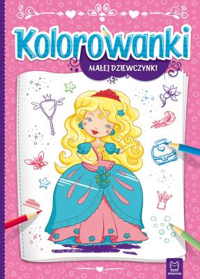 Okładka książki Kolorowanki małej dziewczynki