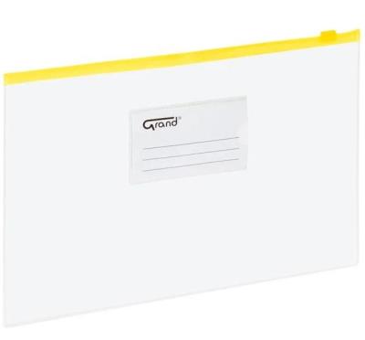 Opakowanie Koperta A4 na suwak żółty GRAND