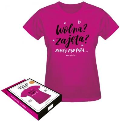 Opakowanie Koszulka Dla Niej-Wolna Zajęta L