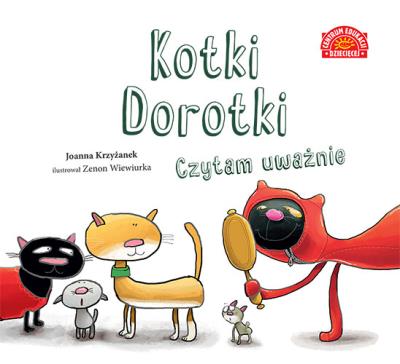 Okładka książki Kotki Dorotki Czytam uważnie