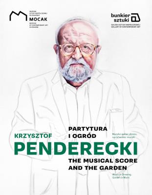 Krzysztof Penderecki Partytura i ogród. Autor: Opracowanie zbiorowe. SmakLiter.pl Okładka książki Krzysztof Penderecki Partytura i ogród