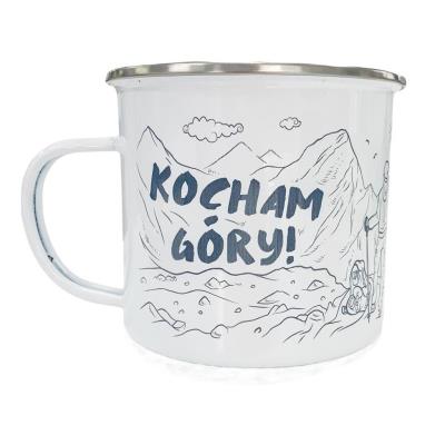 Opakowanie Kubek emaliowany - Kocham Góry!