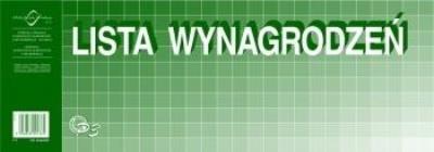 Opakowanie Lista wynagrodzeń P-3