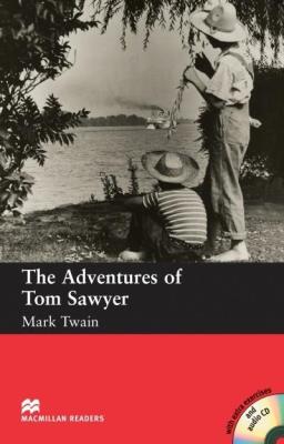 Macmillan Readers.The Adventures Tom Sawyer + CD PAck (beginner). Autor: Twain Mark. SmakLiter.pl Okładka książki Macmillan Readers.The Adventures Tom Sawyer + CD PAck (beginner)