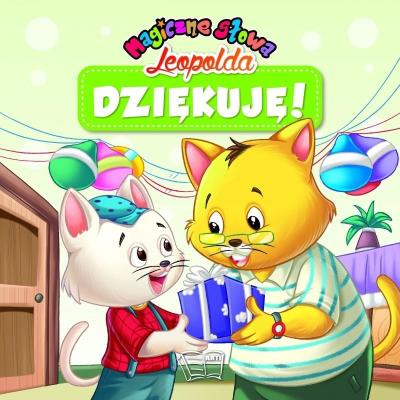 Okładka książki Magiczne słowa Leopolda Dziękuję!