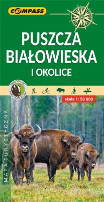 Okładka książki Mapa - Puszcza Białowieska 1: 50 000 BR