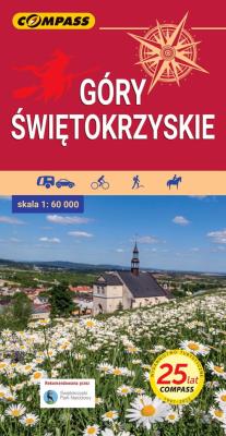 Mapa turystyczna - Góry Świętokrzyskie 1:60 000. Autor:   Praca zbiorowa. SmakLiter.pl Okładka książki Mapa turystyczna - Góry Świętokrzyskie 1:60 000
