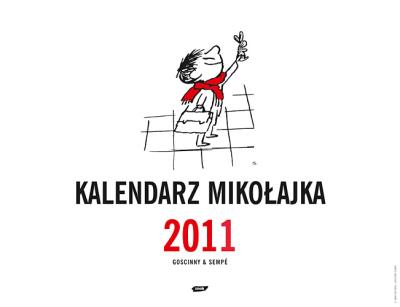Okładka książki Mikołajek. Kalendarz ścienny 2011