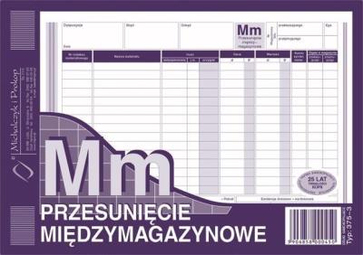 Opakowanie MM Przesunięcie międzymagazynowe 375-3