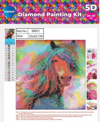 Opakowanie Mozaika diamentowa 5D 20x20cm Horse 89621