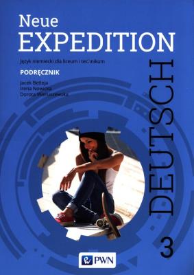 Neue Expedition Deutsch 3 Podręcznik. Autor: Betleja Jacek, Irena Nowicka, Wieruszewska Dorota. SmakLiter.pl Okładka książki Neue Expedition Deutsch 3 Podręcznik