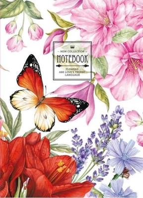 Opakowanie Notatnik ozdobny 145x197/120K kratka TW Motyl