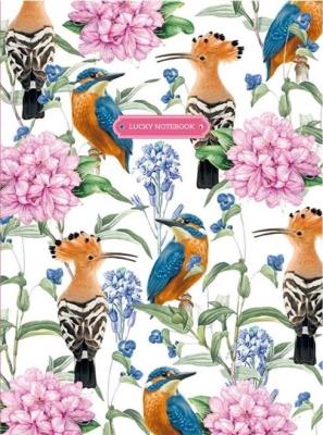 Opakowanie Notatnik ozdobny 145x197/120K kratka TW Ptaki