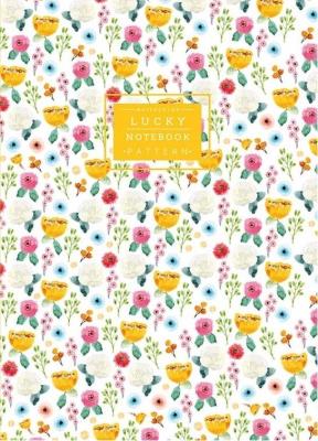 Opakowanie Notatnik ozdobny 145x197/264K kratka TW Kwiatki