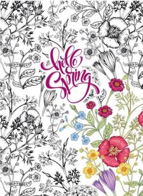 Opakowanie Notatnik ozdobny 145x197/64K kratka TW Kwiaty