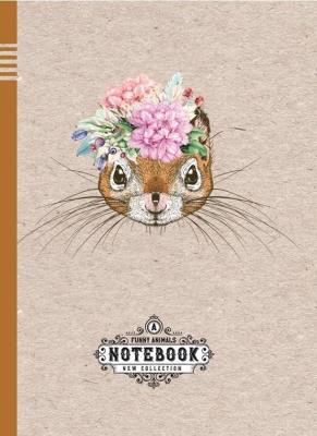 Opakowanie Notatnik ozdobny 145x197/64K kratka TW Wiewiórka