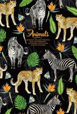 Opakowanie Notatnik ozdobny 145x197/80K kratka TW Zebry