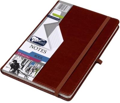 Notes A5 Soul brązowy ELEFANT. Wydawca: ELEFANT. SmakLiter.pl Opakowanie Notes A5 Soul brązowy ELEFANT