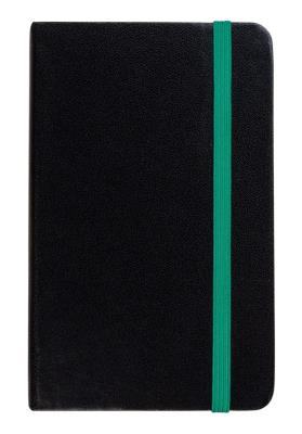 Opakowanie Notes A6 Linia czarny/ zielony ANTRA