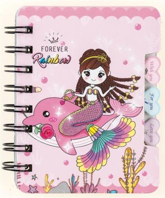 Opakowanie Notes na spirali Mermaid 50K