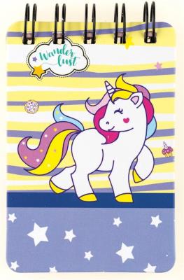 Opakowanie Notes na spirali Unicorn 55K