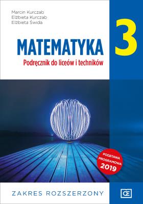 Okładka książki Nowe matematyka podręcznik dla klasy 3 liceum i technikum zakres rozszerzony MAPR3