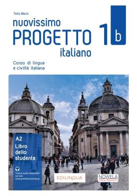 Nuovissimo Progetto Italiano 1B pod. + online. Autor: T. Marin, S. Magnelli. SmakLiter.pl Okładka książki Nuovissimo Progetto Italiano 1B pod. + online