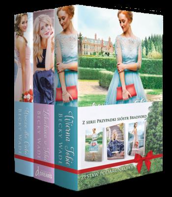 Pakiet Przypadki sióstr Bradford. Autor: Becky Wade. SmakLiter.pl Okładka książki Pakiet Przypadki sióstr Bradford