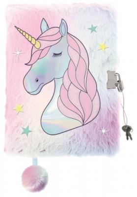 Opakowanie Pamiętnik z kłódką A5/96K Włochacz Unicorn