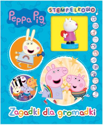 Okładka książki Peppa Pig. Peppa Pig. Stempelkowo...