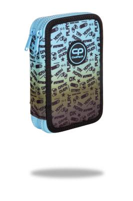 Piórnik Coolpack podwójny z wyposażeniem JUMPER 3 GAME. Wydawca: Patio. SmakLiter.pl Opakowanie Piórnik Coolpack podwójny z wyposażeniem JUMPER 3 GAME