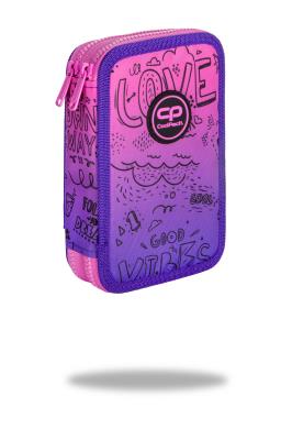 Piórnik Coolpack podwójny z wyposażeniem JUMPER 3 PRPLE SCRIBLE. Wydawca: Patio. SmakLiter.pl Opakowanie Piórnik Coolpack podwójny z wyposażeniem JUMPER 3 PRPLE SCRIBLE