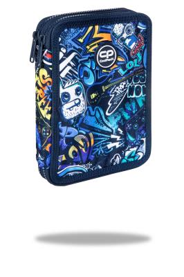 Opakowanie Piórnik Coolpack podwójny z wyposażeniem JUMPER XL GRAFITTI