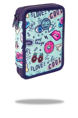 Piórnik Coolpack podwójny z wyposażeniem JUMPER XL MINT DODDLES. Wydawca: Patio. SmakLiter.pl Opakowanie Piórnik Coolpack podwójny z wyposażeniem JUMPER XL MINT DODDLES