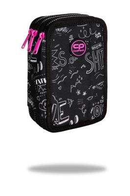 Piórnik Coolpack potrójny z wyposażeniem JUMPER 3 B&W SCRIBBLE. Wydawca: Patio. SmakLiter.pl Opakowanie Piórnik Coolpack potrójny z wyposażeniem JUMPER 3 B&W SCRIBBLE