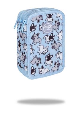 Piórnik Coolpack potrójny z wyposażeniem JUMPER 3 CUTE BULLDOGS. Wydawca: Patio. SmakLiter.pl Opakowanie Piórnik Coolpack potrójny z wyposażeniem JUMPER 3 CUTE BULLDOGS