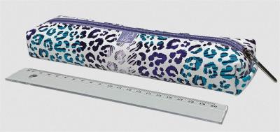 Opakowanie Piórnik Jamnik ekoskóra Cętki fioletowe