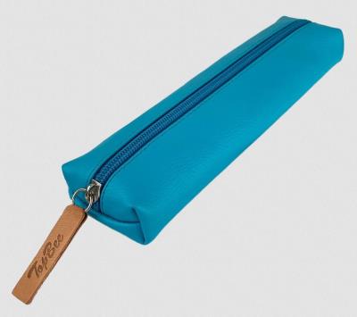 Opakowanie Piórnik Jamnik ekoskóra niebieski