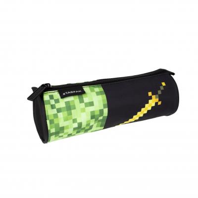 Opakowanie Piórnik Starpak tuba Game Pixel Green