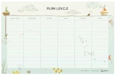 Opakowanie Plan lekcji na ścianę Podwodna Wyprawa