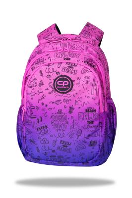 Plecak Coolpack JERRY PURPLE SCRIBLE. Wydawca: Patio. SmakLiter.pl Opakowanie Plecak Coolpack JERRY PURPLE SCRIBLE